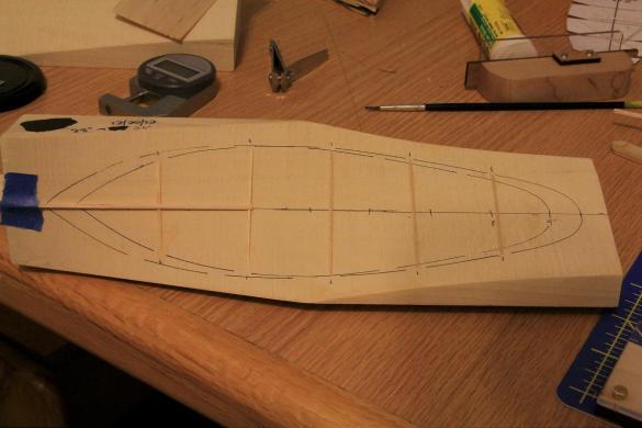 Preparing the prop block