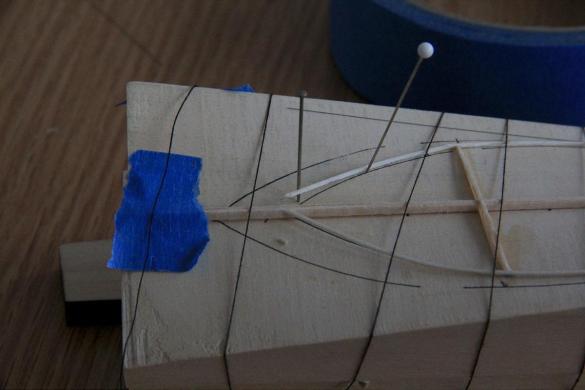 Slice ends of outline off