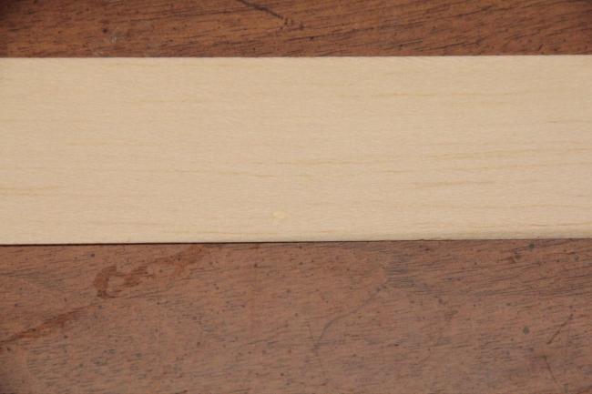 Phedon's wood - note angle on lower front right edge and odd discoloration in middle.