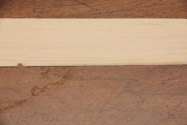 Phedon's wood - Another example of non-dressed edge.