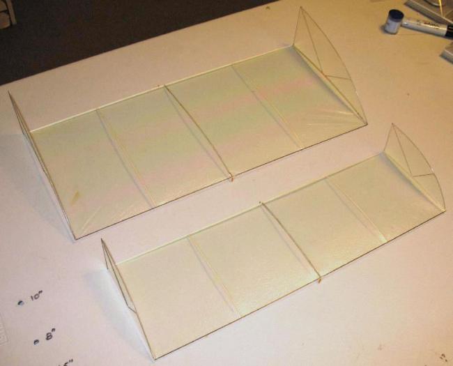 7 finished wing and stab