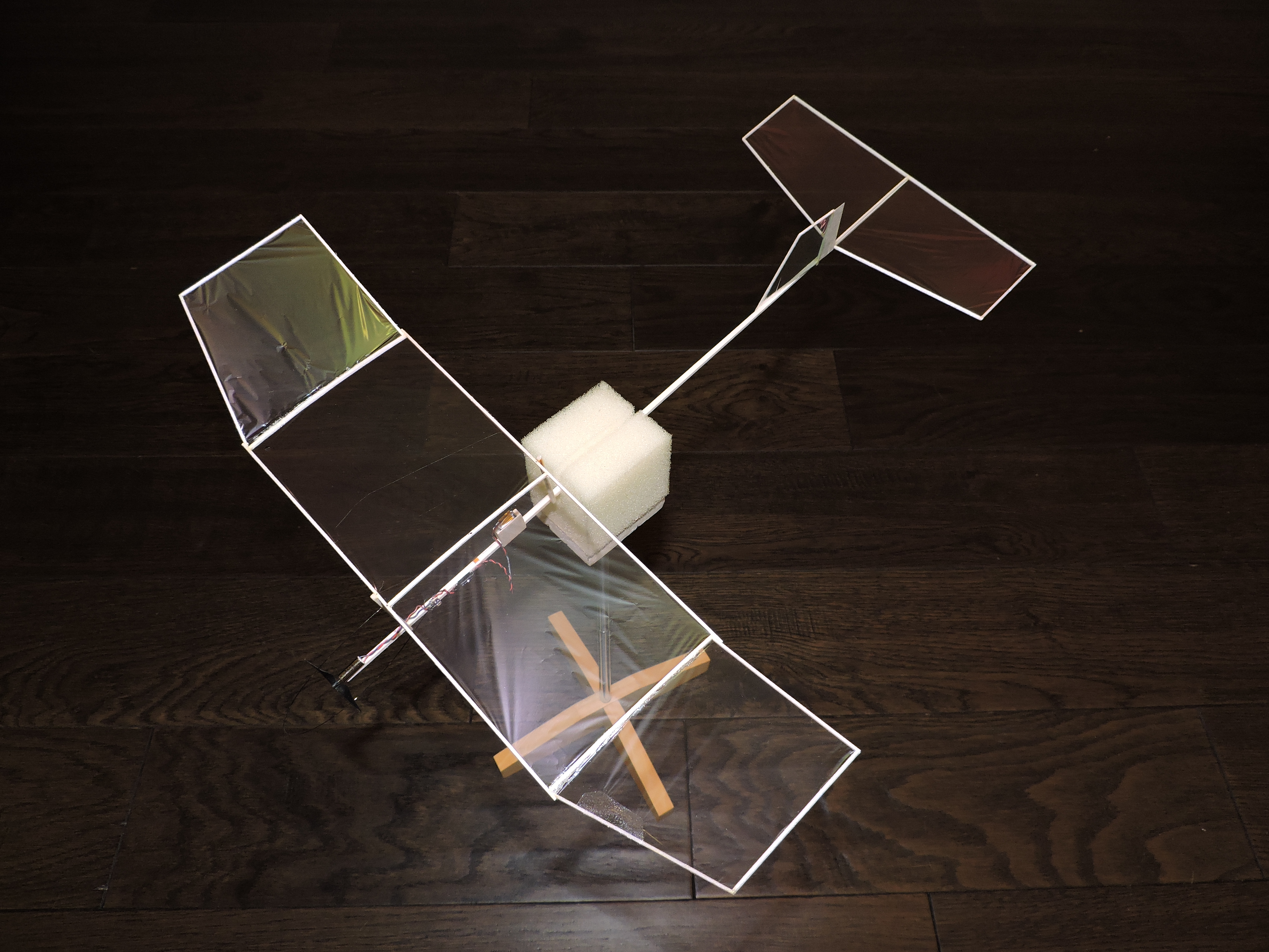 Bill Silin’s 10mAh Electric Free Flight Model | Indoor News and Views